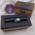 Nhẫn Kim Tiền Trái Tim Móc Máy - Silver Ring 2467NT