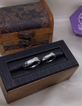 Nhẫn Đôi Bản Chéo 1 Viên Đá - Couple Rings N006