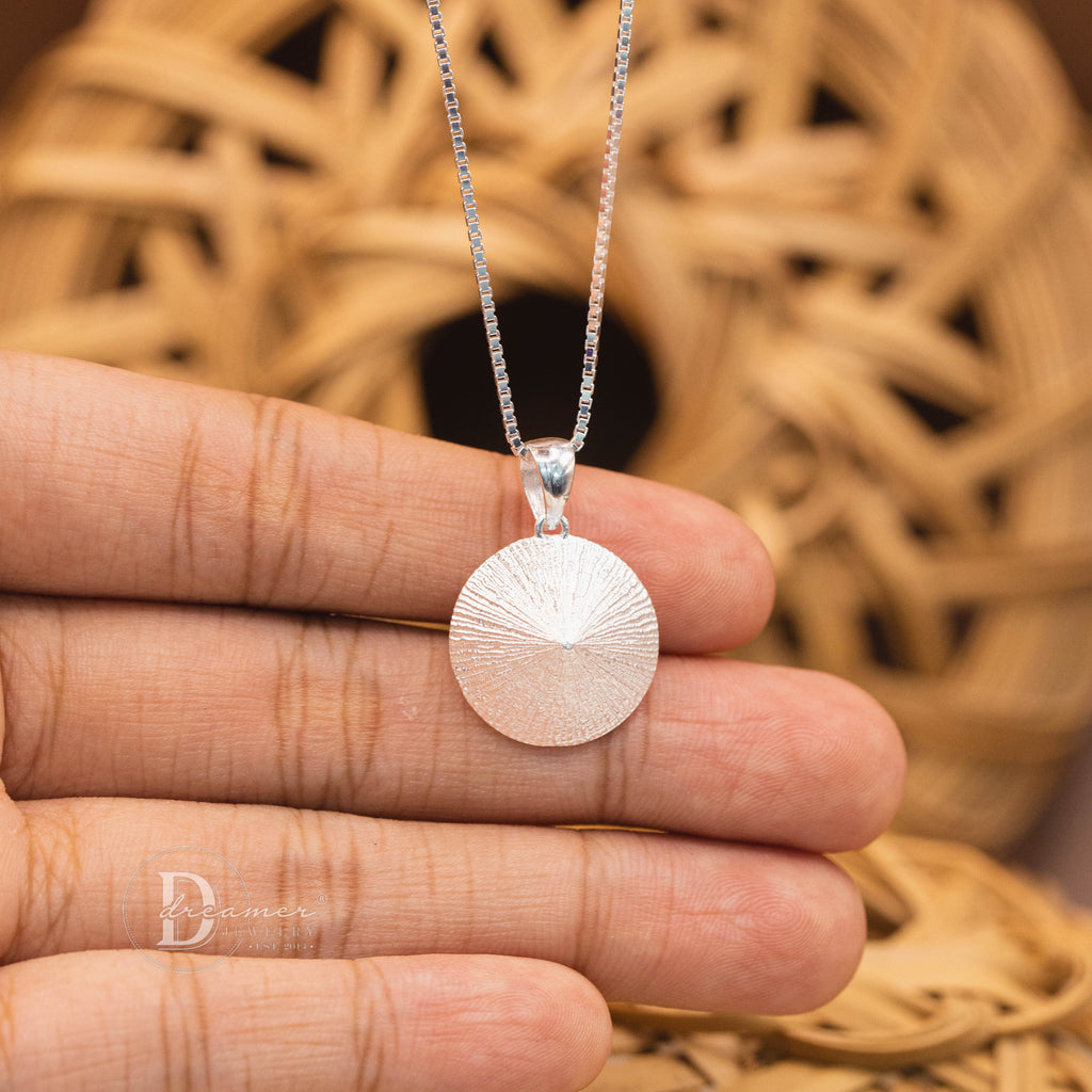 Nón Lá 925 Sterling Silver Pendant Necklace (18mm) - Vietnam Heritage Collection