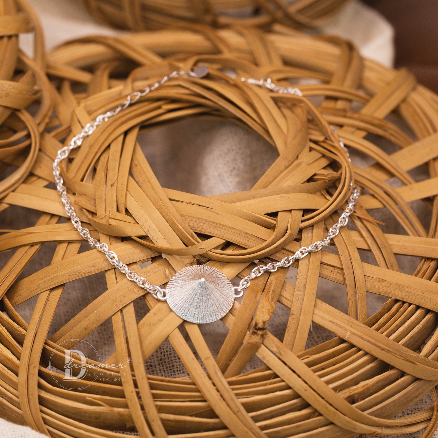 Nón Lá 925 Sterling Silver Chain Bracelet - Vietnam Heritage Collection