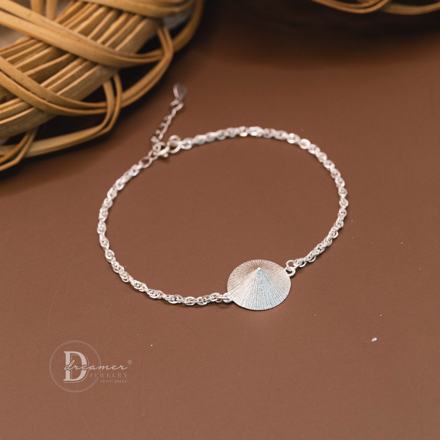 Nón Lá 925 Sterling Silver Chain Bracelet - Vietnam Heritage Collection