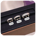 Bông Tai Khoen 1 Hàng Đá Vuông - Square Stone Line Hoops Earrings - DBT073