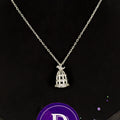 Dây Chuyền Lồng Chim Đính Đá Bạc 925 - Bird Cage Sterling Silver Necklace 722DCH
