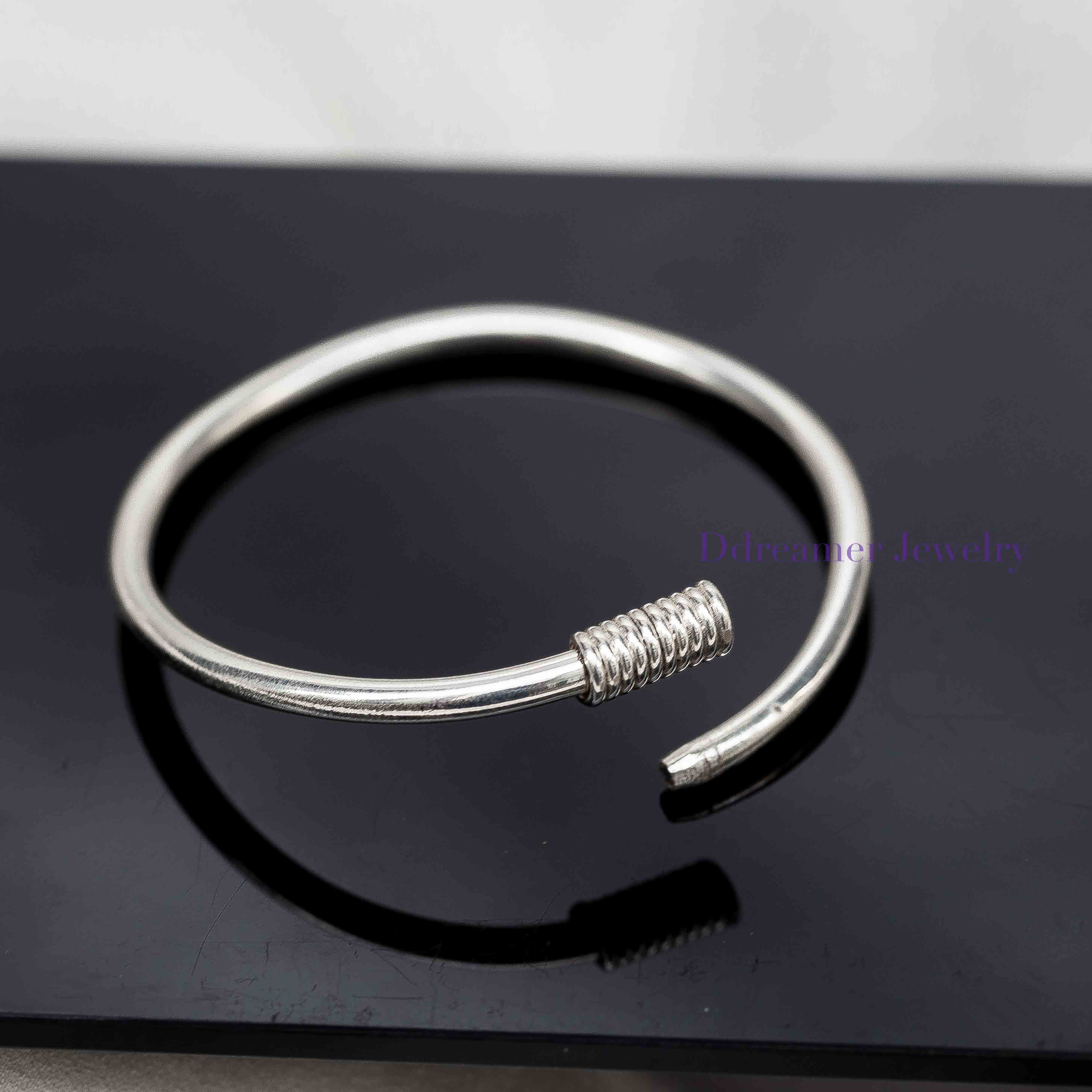 Kiềng Bạc 950 Basic Đặc Unisex – Thiết Kế Signature Ddreamer