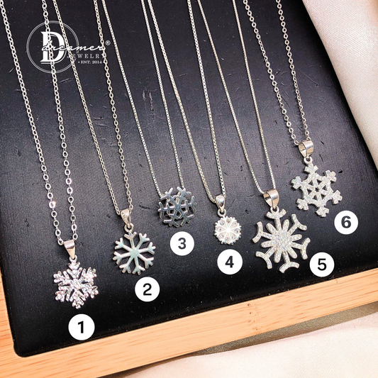 Dây Chuyền Hoa Tuyết - Snowflake Necklaces for Christmas Collection