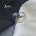 Chunky Dome Silver 925 Statement Ring (Band Width 15mm)