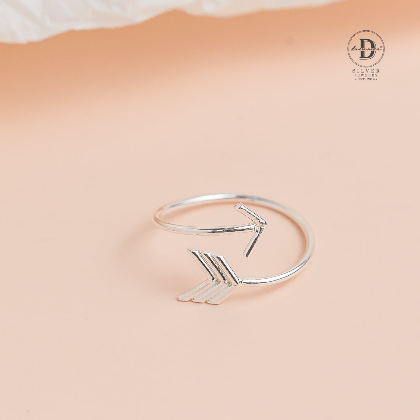 Nhẫn Mũi Tên Unisex Cá Tính - Nhẫn Bạc 925 - Sterling Silver Arrow Ring