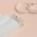 Nhẫn Nữ Đính 2 Hàng Đá CZ Lấp Lánh - Nhẫn Bạc 925 - Sterling Silver Cubic Zirconia CZ Double Eternity Band Ring - 1301NH