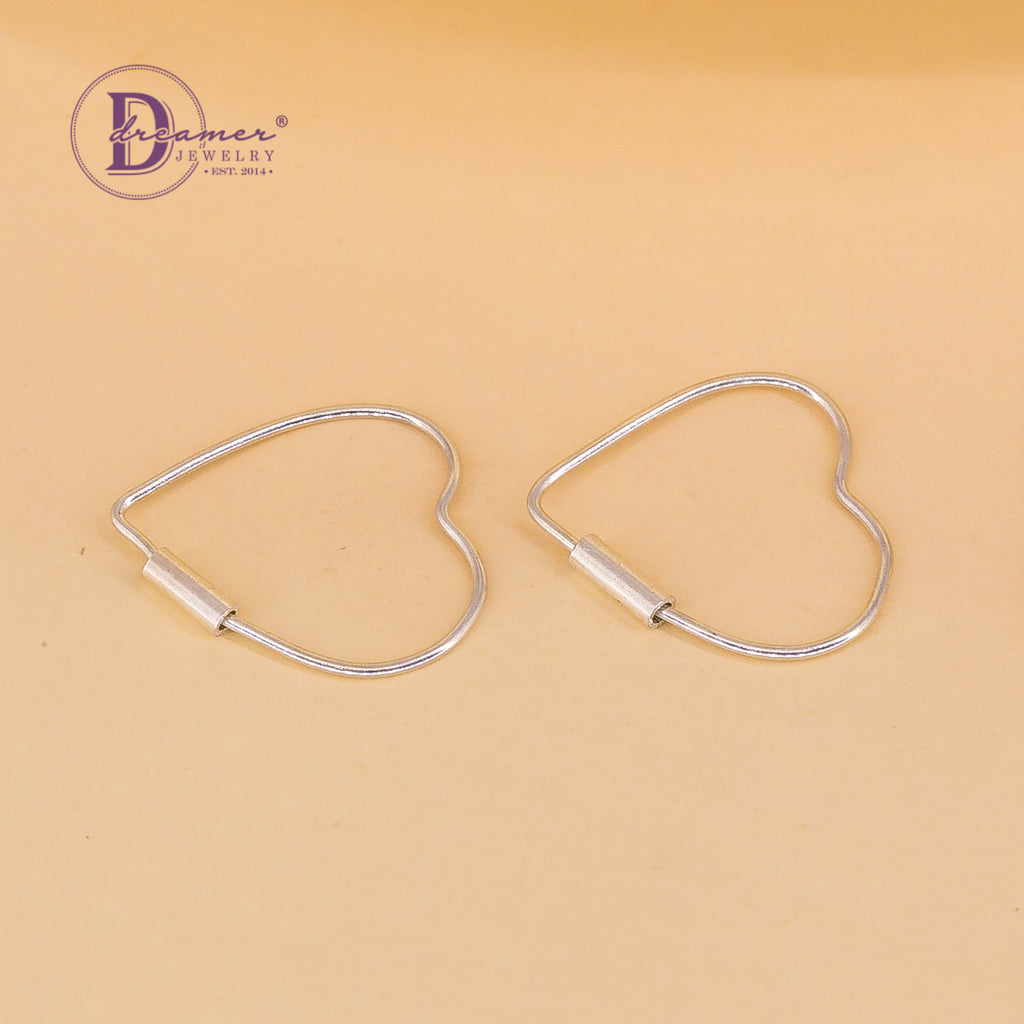 Bông Tai Khoen Hình Học Đơn Giản Minimal Bạc 925 - Minimal Geometric Hoops