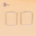 Bông Tai Khoen Hình Học Đơn Giản Minimal Bạc 925 - Minimal Geometric Hoops