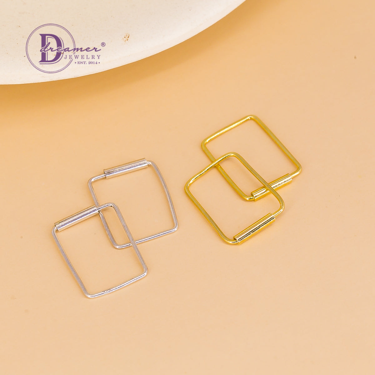 Bông Tai Khoen Hình Học Đơn Giản Minimal Bạc 925 - Minimal Geometric Hoops