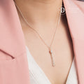Dây Chuyền Tua Rua Bạc 925 - Mini Tassel Charm Necklace Sterling Silver 634DCT