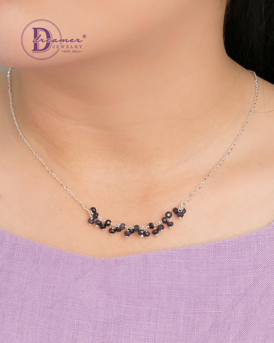 Natural Stone 925 Sterling Silver Necklaces