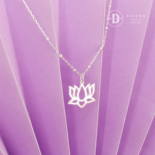 Dây Chuyền Hoa Sen Việt Nam - Vietnam Lotus Necklace